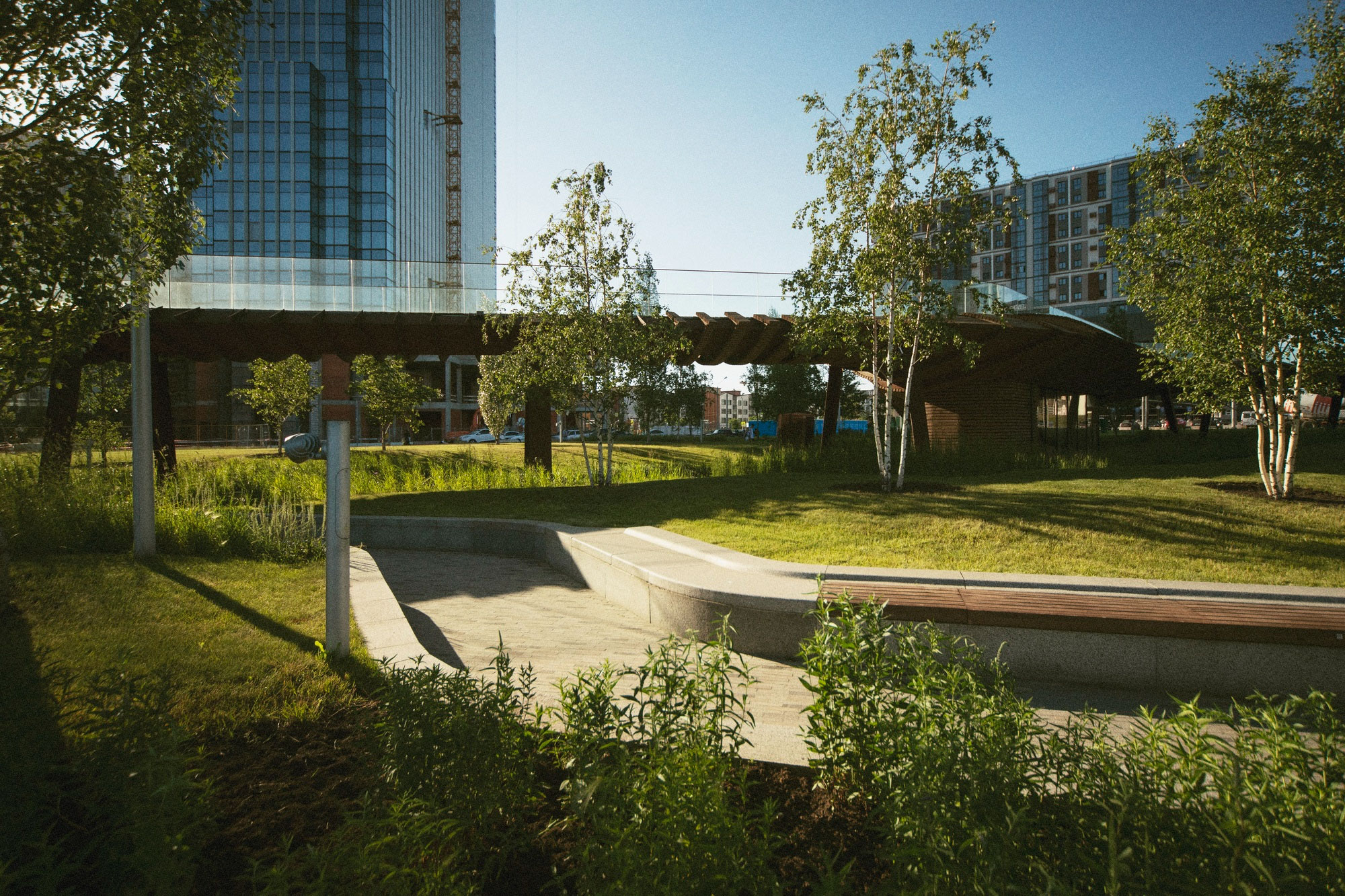 Park Zielen Architektura Krajobrazu Kamieniarz